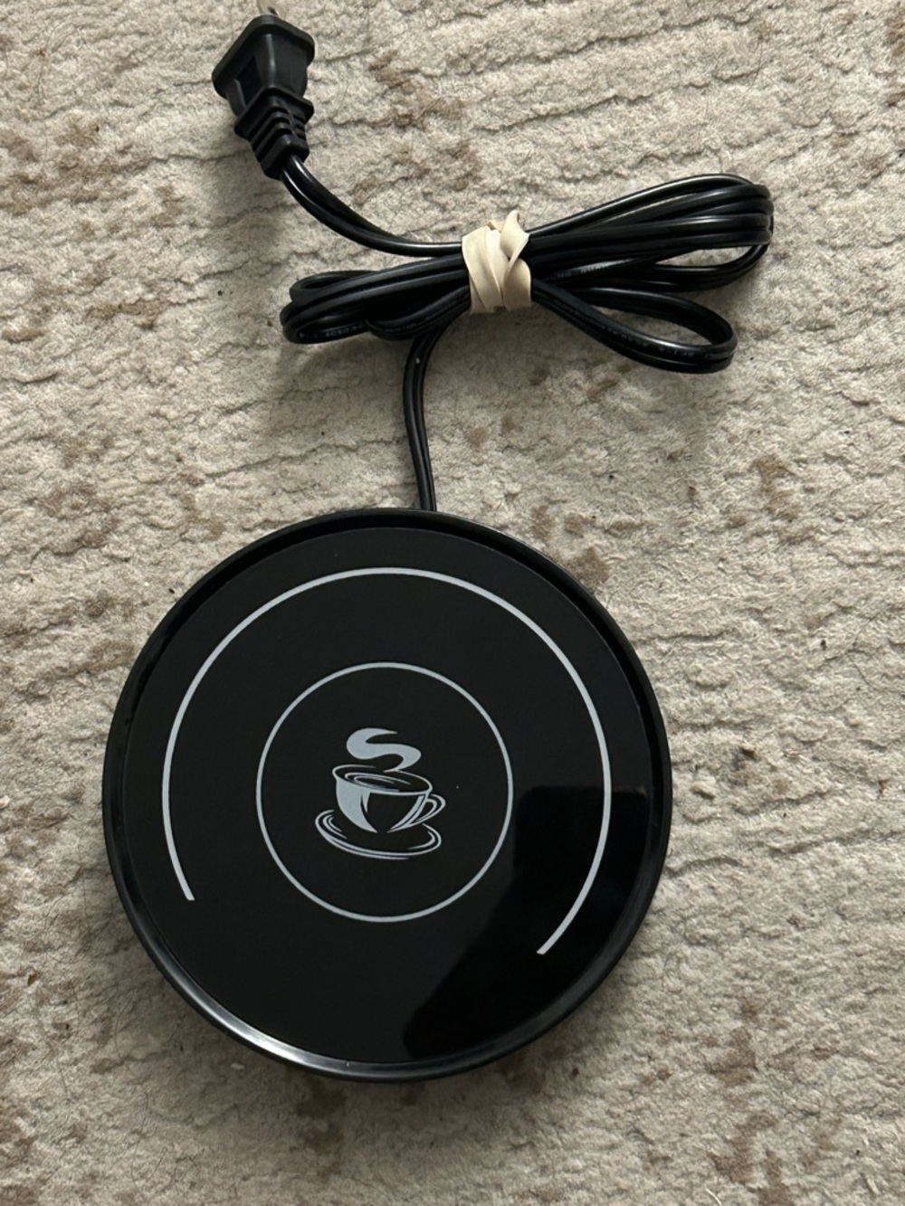 Electric Cup Warmer Mug Warmer - Black